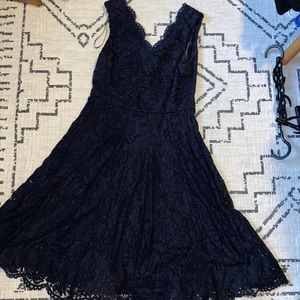 Vera Wang size 10 blue lace dress
